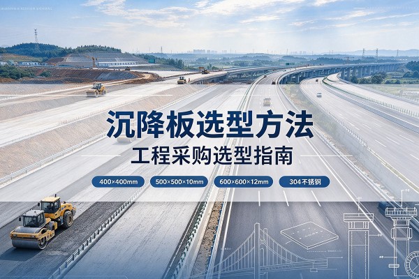 固镇沉降板选择方法