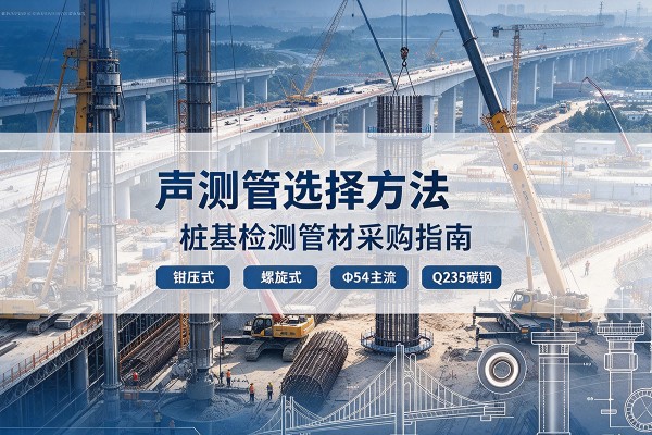固镇声测管选型标准