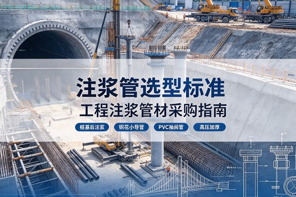 固镇注浆管选型标准