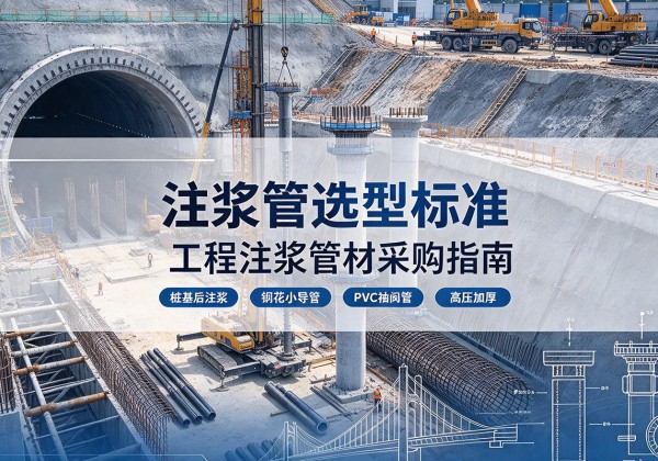 固镇注浆管选型标准